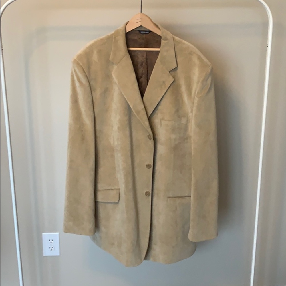 Bachrach suede blazer